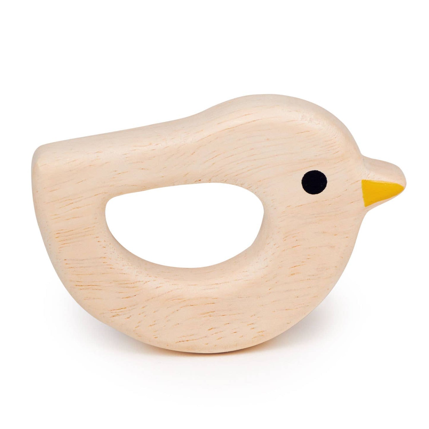 Wooden Bird & Kitten Teether Set
