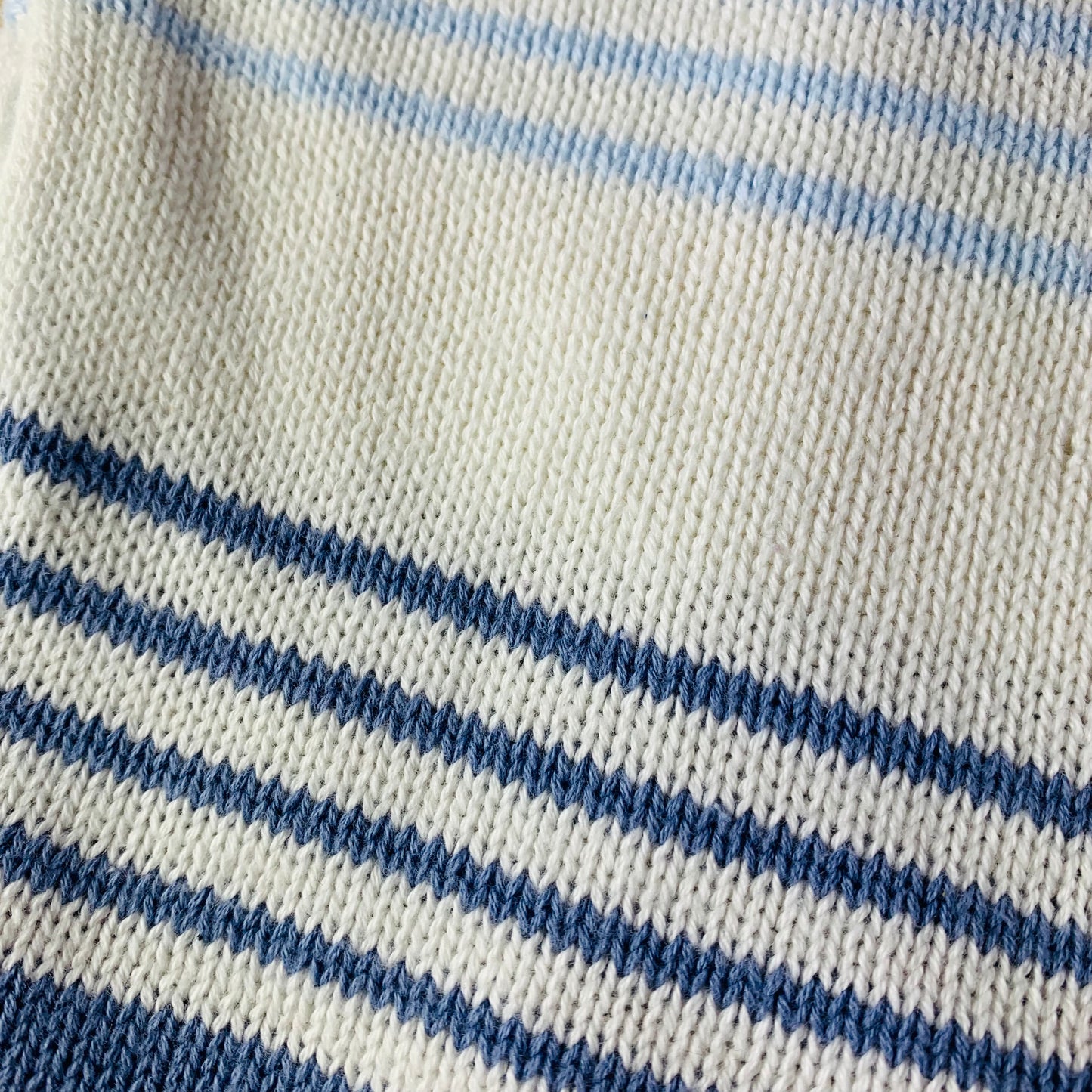 Baby Blue Double Knit Cardigan