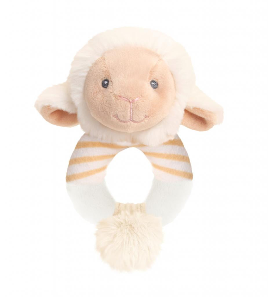 Eco Ring Rattle - Lamb