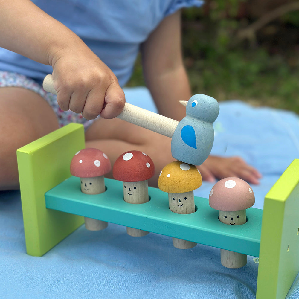 Wooden Toy Woodland Hammer Toy For Kids