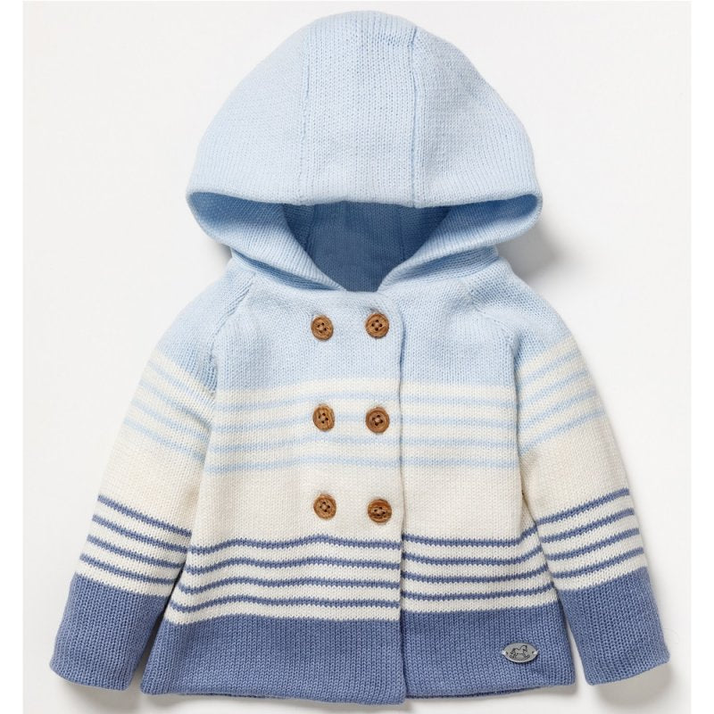 Baby Blue Double Knit Cardigan