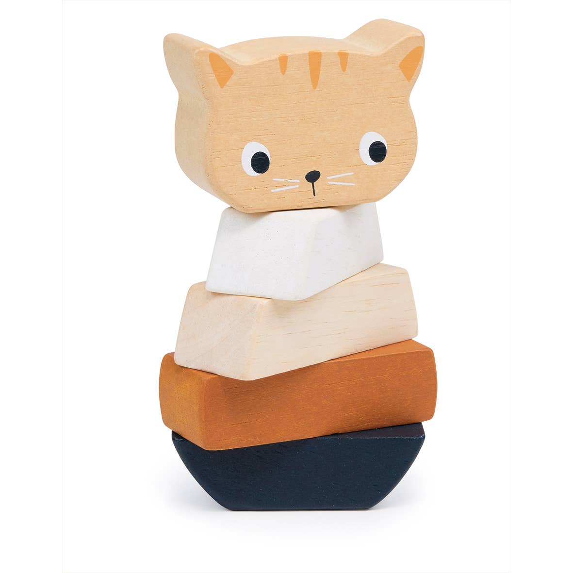 Kitten Wooden Stacking Toy