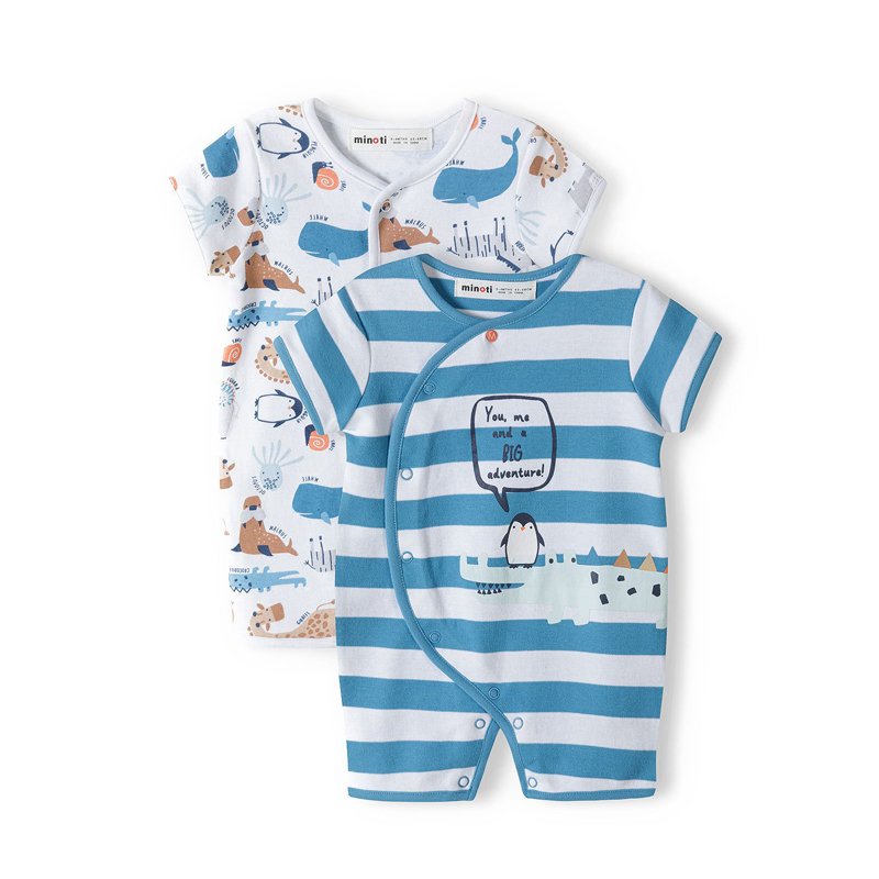 Adventure Shortie Romper 2pk