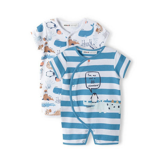 Adventure Shortie Romper 2pk